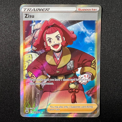 Zisu - 189/189 - Pokemon Astral Radiance Sword & Shield Full Art Card NM