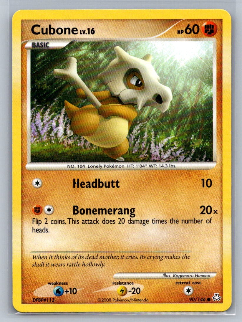 Cubone Common 90/146 Legends Awakened LP