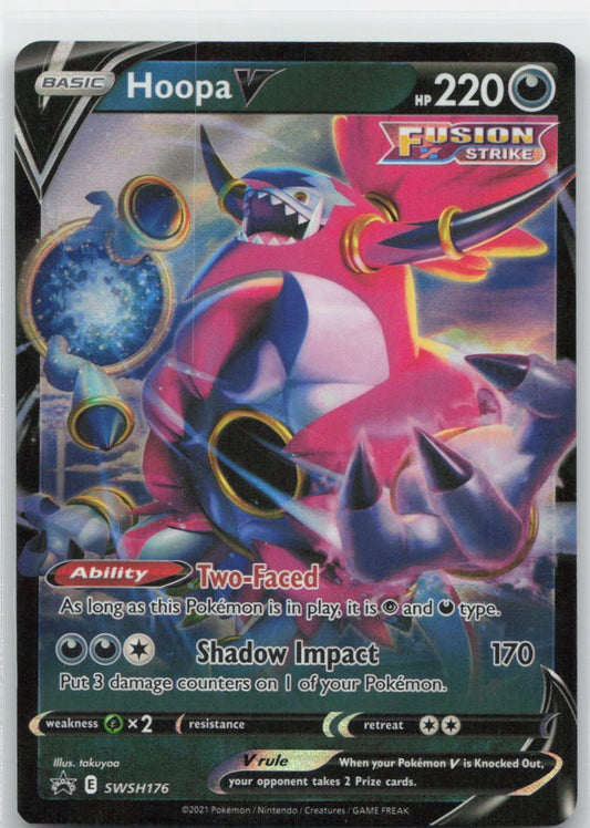 Hoopa V - Holo Promo SWSH176 SWSH: Sword & Shield Promo Cards NM