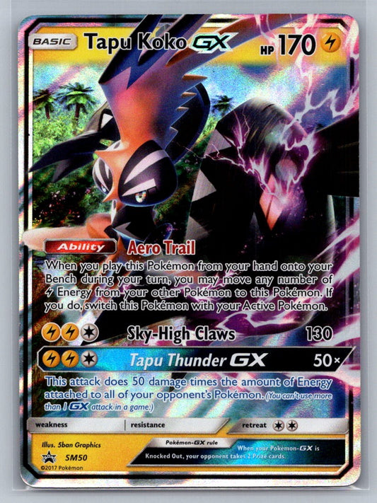 Tapu Koko GX - Holo Promo SM50 SM Promos LP