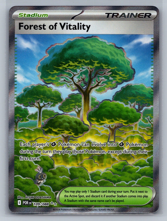 Forest of Vitality Holo Ultra Rare 109/088 ME03: Perfect Order NM