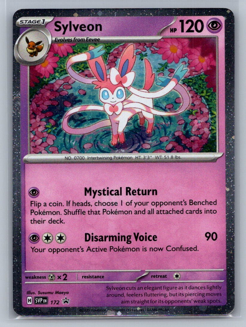Sylveon - (Cosmos Holo) Holo Promo 172 SV: Scarlet & Violet Promo Cards NM